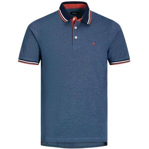 Polo shirt large size Jack & Jones Paulos Bleu 2XL Polo shirt large size Jack & Jones Paulos Bleu 2XL