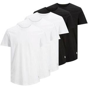 T-shirt Jack & Jones Noa crew neck 5pk Noir 2XL T-shirt Jack & Jones Noa crew neck 5pk Noir 2XL