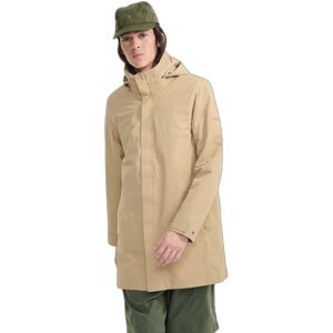 Long parka with retractable hood Aigle Gore-Tex Beige M Long parka with retractable hood Aigle Gore-Tex Beige M