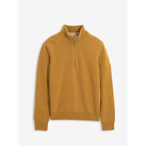 High-neck jumper with half-zip in polyamide wool Aigle Esssential Jaune M High-neck jumper with half-zip in polyamide wool Aigle Esssential Jaune M