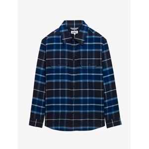 Long-sleeved plaid shirt Aigle Bleu M Long-sleeved plaid shirt Aigle Bleu M