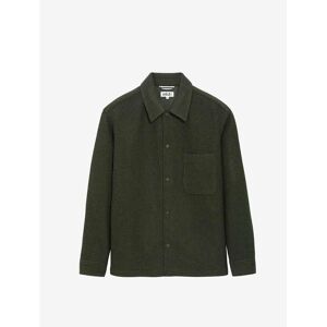 Brushed merino wool overshirt Aigle Vert 2XL Brushed merino wool overshirt Aigle Vert 2XL
