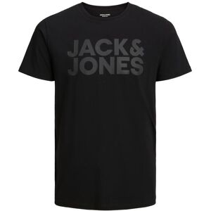 T-shirt Jack & Jones Corp Logo Noir XS T-shirt Jack & Jones Corp Logo Noir XS