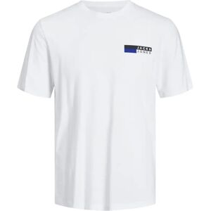 Round neck T-shirt Jack & Jones Corp Logo Small Blanc 2XL Round neck T-shirt Jack & Jones Corp Logo Small Blanc 2XL