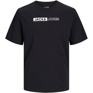 Logo T-shirt Jack & Jones Corp Play PLS Noir 6XL Logo T-shirt Jack & Jones Corp Play PLS Noir 6XL