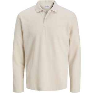 Long sleeve polo shirt Jack & Jones Austin Blanc L Long sleeve polo shirt Jack & Jones Austin Blanc L