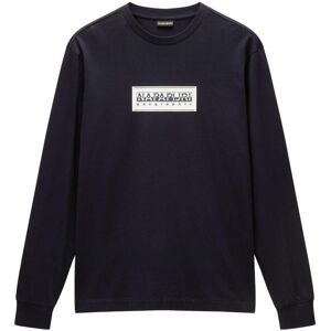 Long sleeve T-shirt Napapijri S-Box Logo Noir XS Long sleeve T-shirt Napapijri S-Box Logo Noir XS