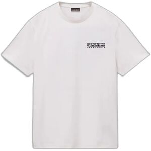 T-shirt Napapijri S-Vignoni Back SS Blanc L T-shirt Napapijri S-Vignoni Back SS Blanc L