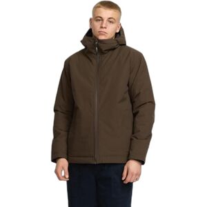 Padded hooded jacket Revolution City Marron S Padded hooded jacket Revolution City Marron S