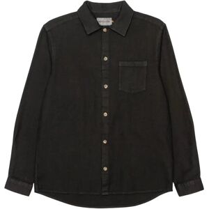 Long-sleeved casual shirt Revolution Casual Noir L Long-sleeved casual shirt Revolution Casual Noir L