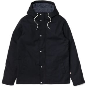 Short parka with trim Revolution Noir S Short parka with trim Revolution Noir S