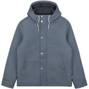 Short parka with trim Revolution Bleu M Short parka with trim Revolution Bleu M