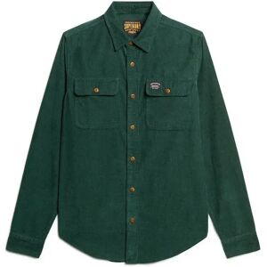 Trailsman Corduroy Casual Shirt Superdry Vert M Trailsman Corduroy Casual Shirt Superdry Vert M