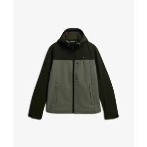 Softshell hooded jacket Superdry Vert 2XL Softshell hooded jacket Superdry Vert 2XL