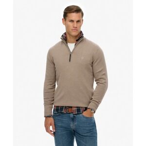 Half-zip jumper Superdry Essentials Marron L Half-zip jumper Superdry Essentials Marron L
