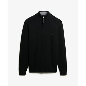 Wool blend jumper with a funnel neck Superdry Noir S Wool blend jumper with a funnel neck Superdry Noir S