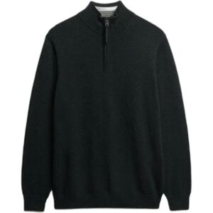 Cotton funnel neck jumper Superdry Essentials Gris S Cotton funnel neck jumper Superdry Essentials Gris S