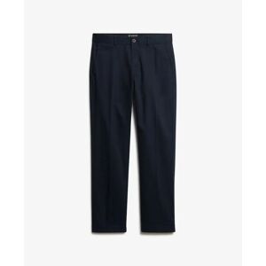 Chino Trousers Superdry Premium Regular Bleu 30x32 Chino Trousers Superdry Premium Regular Bleu 30x32