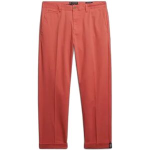 Chino Trousers Superdry Premium Regular Rouge 30x32 Chino Trousers Superdry Premium Regular Rouge 30x32