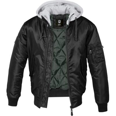 Hooded jacket Brandit MA1 Noir M Hooded jacket Brandit MA1 Noir M