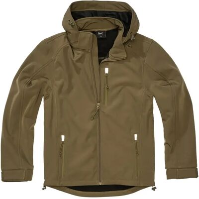 Jacket Brandit Softshell Hurricane Vert 7XL Jacket Brandit Softshell Hurricane Vert 7XL