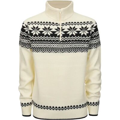Sweater Brandit Norwegian Troyer Blanc L Sweater Brandit Norwegian Troyer Blanc L