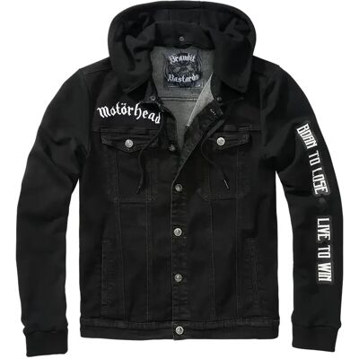 Denim jacket Brandit Motörhead Cradock Noir 3XL Denim jacket Brandit Motörhead Cradock Noir 3XL