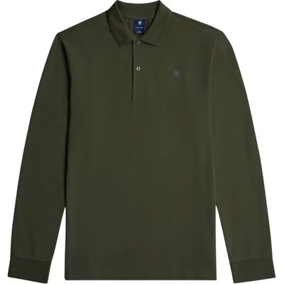 Long sleeve polo shirt G-Star Dunda Slim Gris L Long sleeve polo shirt G-Star Dunda Slim Gris L