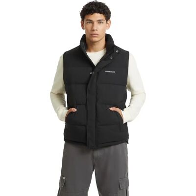 Guess Jeans' Regular-Length Puffer Vest Noir XL Guess Jeans' Regular-Length Puffer Vest Noir XL