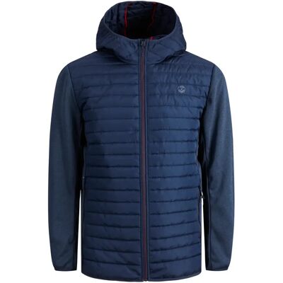Jacket Jack & Jones Multi Quilted Noos Bleu XL Jacket Jack & Jones Multi Quilted Noos Bleu XL