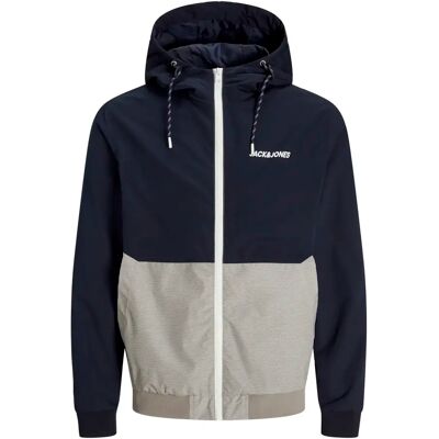 Hooded jacket Jack & Jones Rush Bleu XL Hooded jacket Jack & Jones Rush Bleu XL