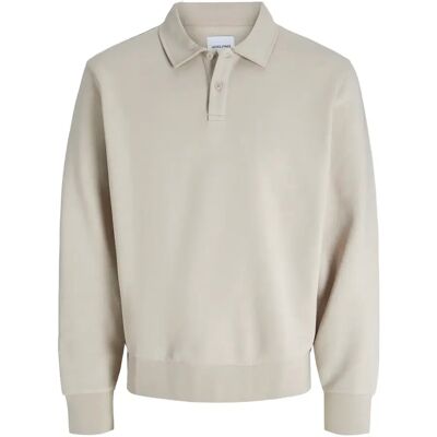 Sweatshirt Jack & Jones Ebradley Beige 2XL Sweatshirt Jack & Jones Ebradley Beige 2XL