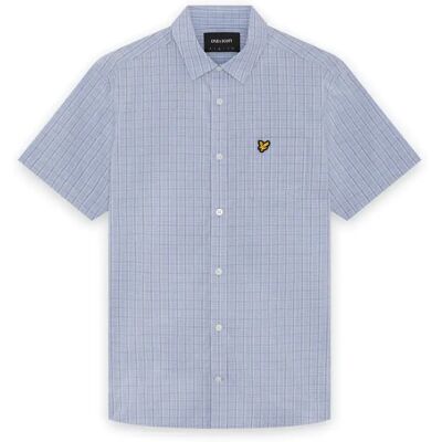 Check shirt Lyle & Scott Bleu XL Check shirt Lyle & Scott Bleu XL