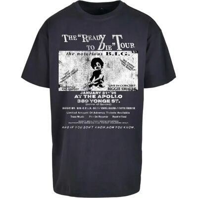 MISTERTEE Bigie Retro Poster T-Shirt - Casual Style MISTERTEE Bigie Retro Poster T-Shirt - Casual Style