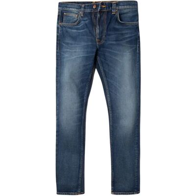 Jeans Nudie Jeans Lean Dean Bleu 33x36 Jeans Nudie Jeans Lean Dean Bleu 33x36