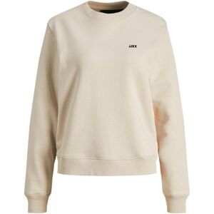 Sweatshirt Crewneck woman JJXX abbie Rel Every Brush Beige XS Sweatshirt Crewneck woman JJXX abbie Rel Every Brush Beige XS