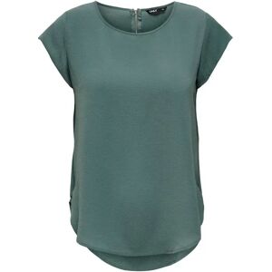 Women's T-shirt Only manches courtes Vic solid Vert 34 Women's T-shirt Only manches courtes Vic solid Vert 34