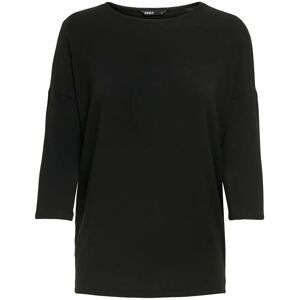 Women's T-shirt Only Glamour manches 3/4 Noir L Women's T-shirt Only Glamour manches 3/4 Noir L
