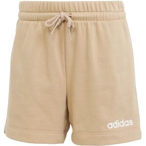 Women's shorts adidas Essentials Linear French Terry Beige S Women's shorts adidas Essentials Linear French Terry Beige S