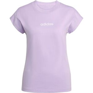 Women's Linear T-Shirt adidas Essentials Violet XL Women's Linear T-Shirt adidas Essentials Violet XL