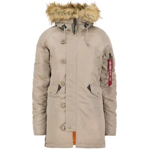 Women's parka Alpha Industries N3B VF 59 Beige S Women's parka Alpha Industries N3B VF 59 Beige S