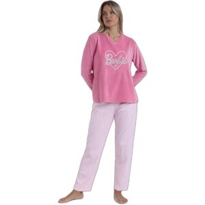 Women's long-sleeve pyjama Barbie Love Rose L Women's long-sleeve pyjama Barbie Love Rose L