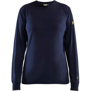 Women's flame-retardant long-sleeve T-shirt Blaklader Bleu 3XL Women's flame-retardant long-sleeve T-shirt Blaklader Bleu 3XL