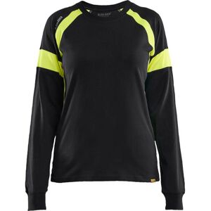Women's high-visibility long-sleeve T-shirt Blaklader Noir XL Women's high-visibility long-sleeve T-shirt Blaklader Noir XL