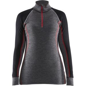 Women's zip-neck sweatshirt Blaklader Xwarm Gris M Women's zip-neck sweatshirt Blaklader Xwarm Gris M