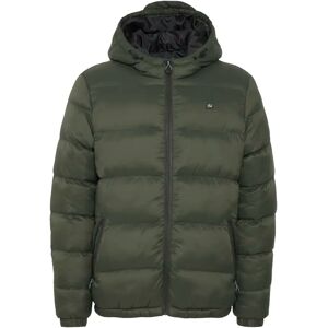 BLEND M Green Padded Jacket Hooded Zip Closure - Jacket BLEND M Green Padded Jacket Hooded Zip Closure - Jacket