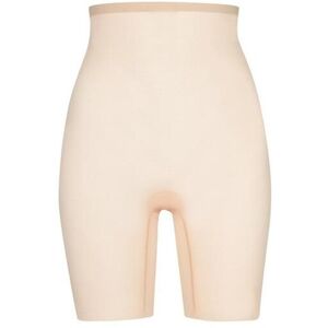 Women's tulle shorts Bye Bra High Waist Beige 2XL Women's tulle shorts Bye Bra High Waist Beige 2XL