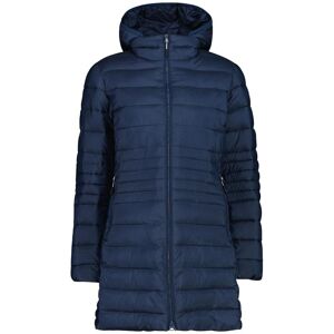 Women's long zip-up hooded Sorona Aura puffer jacket CMP Bleu XL Women's long zip-up hooded Sorona Aura puffer jacket CMP Bleu XL