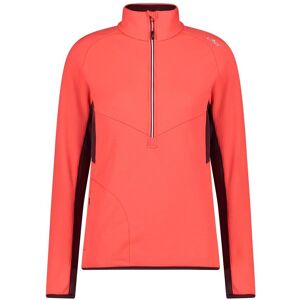 Half zip sweatshirt woman CMP Rouge L Half zip sweatshirt woman CMP Rouge L