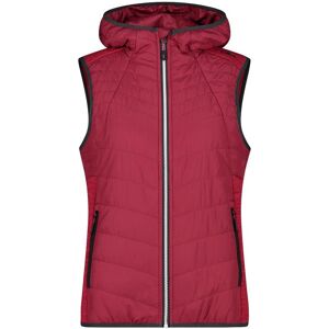 Women's sleeveless hooded down jacket CMP Rouge M Women's sleeveless hooded down jacket CMP Rouge M